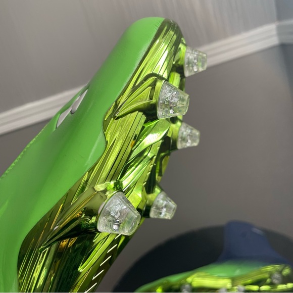 Under Armour Team Highlight MC Men US 15 Blue Green Cleats 1237036-414 NEW - Picture 8 of 11